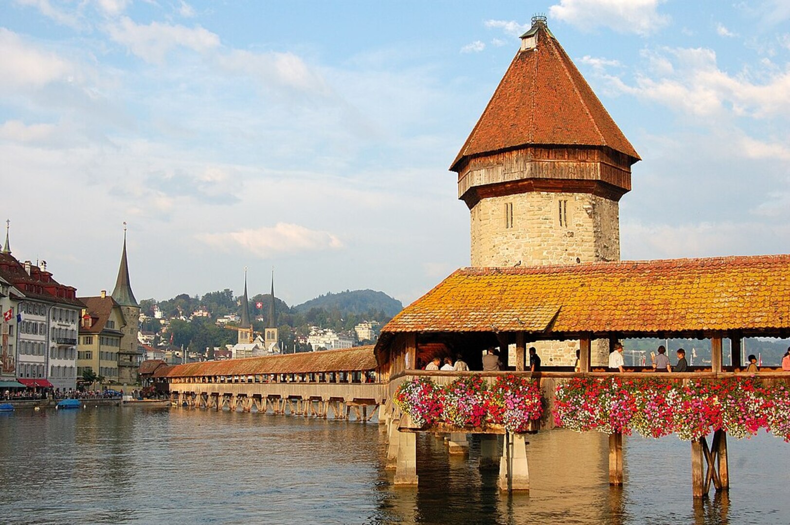 Chapel Bridge Kapellbrücke Lucerne