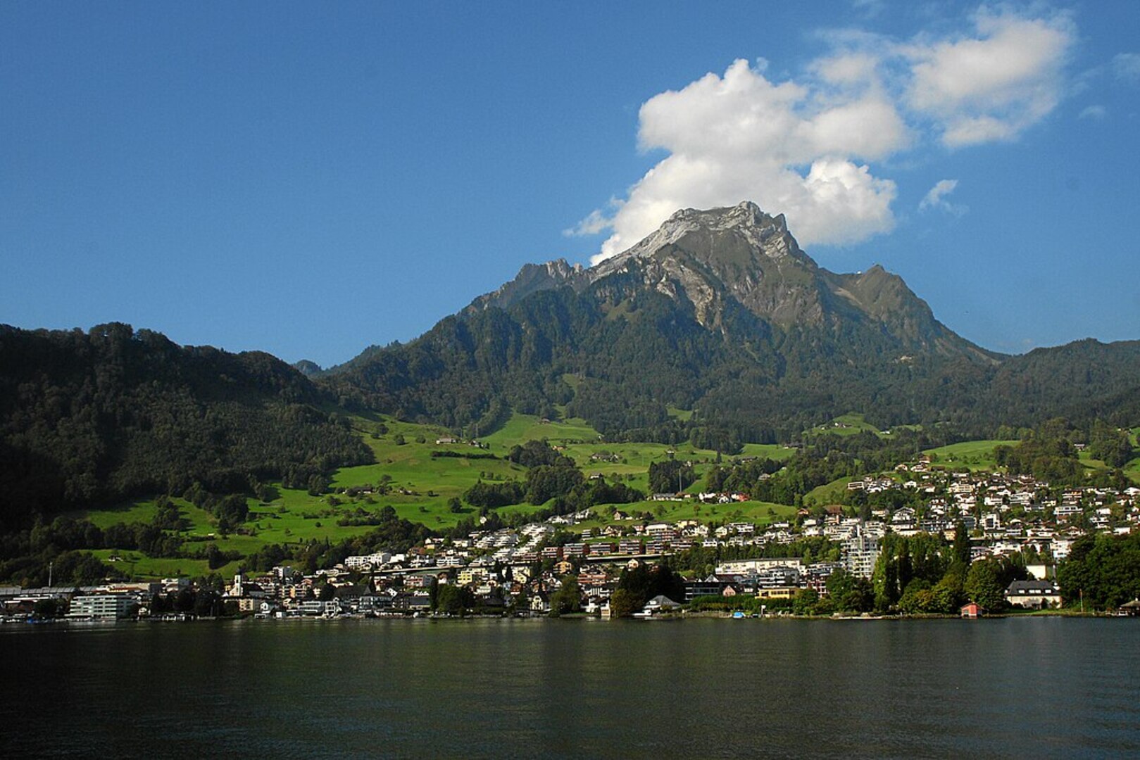 Mount Pilatus alpine landscape